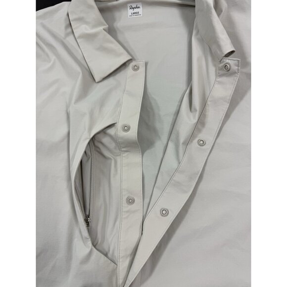 Rapha Mens Long Sleeve Tech Shirt Snap Cycling Commute Performance Sz Large - Picture 4 of 11
